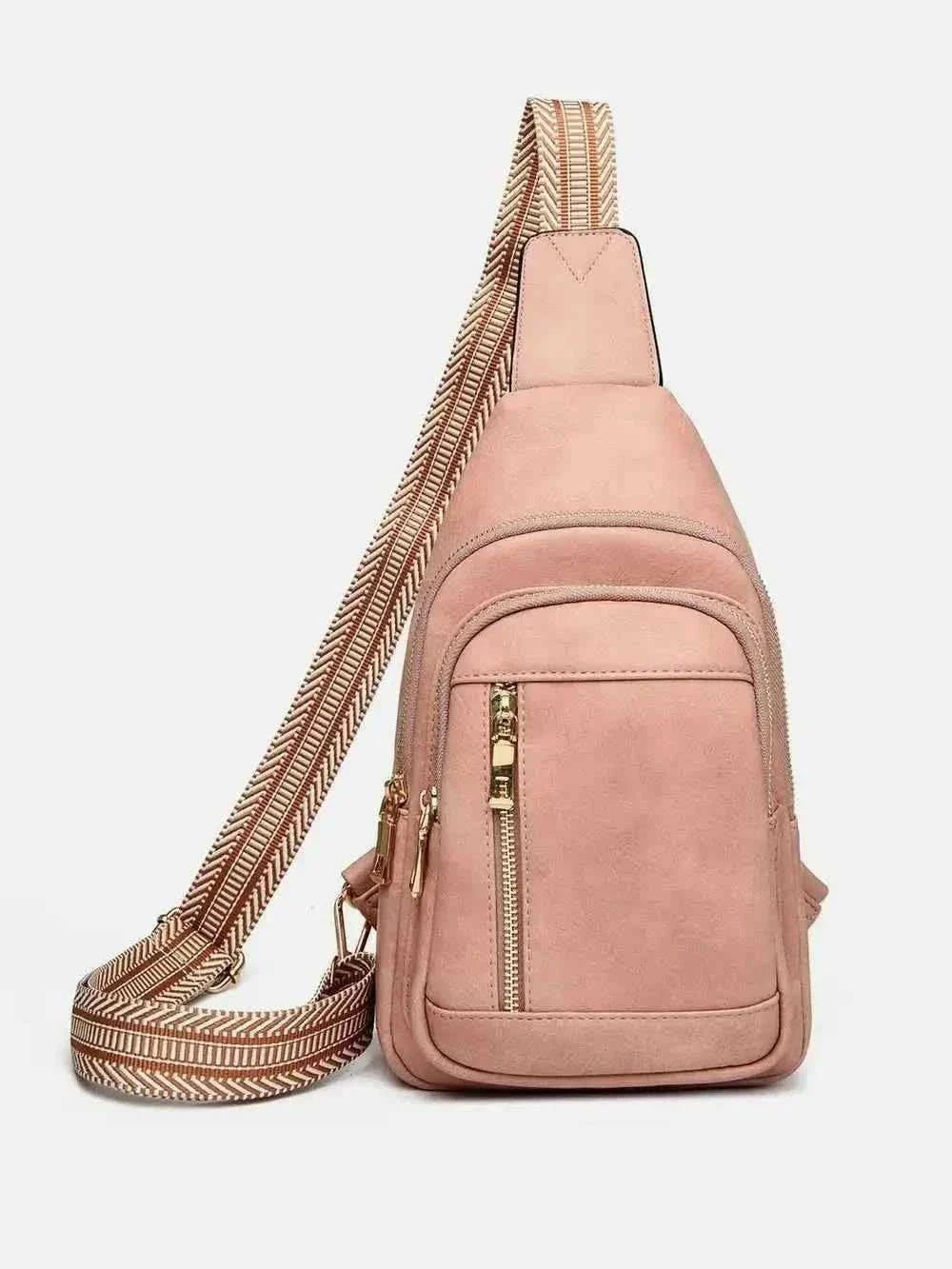 Adjustable Leather : Crossbody Bag With Straps