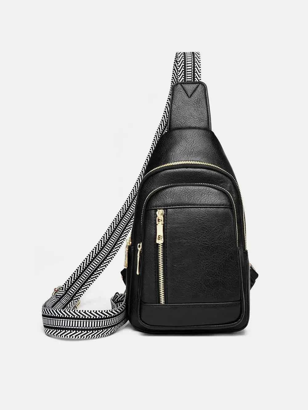 Adjustable Leather : Crossbody Bag With Straps