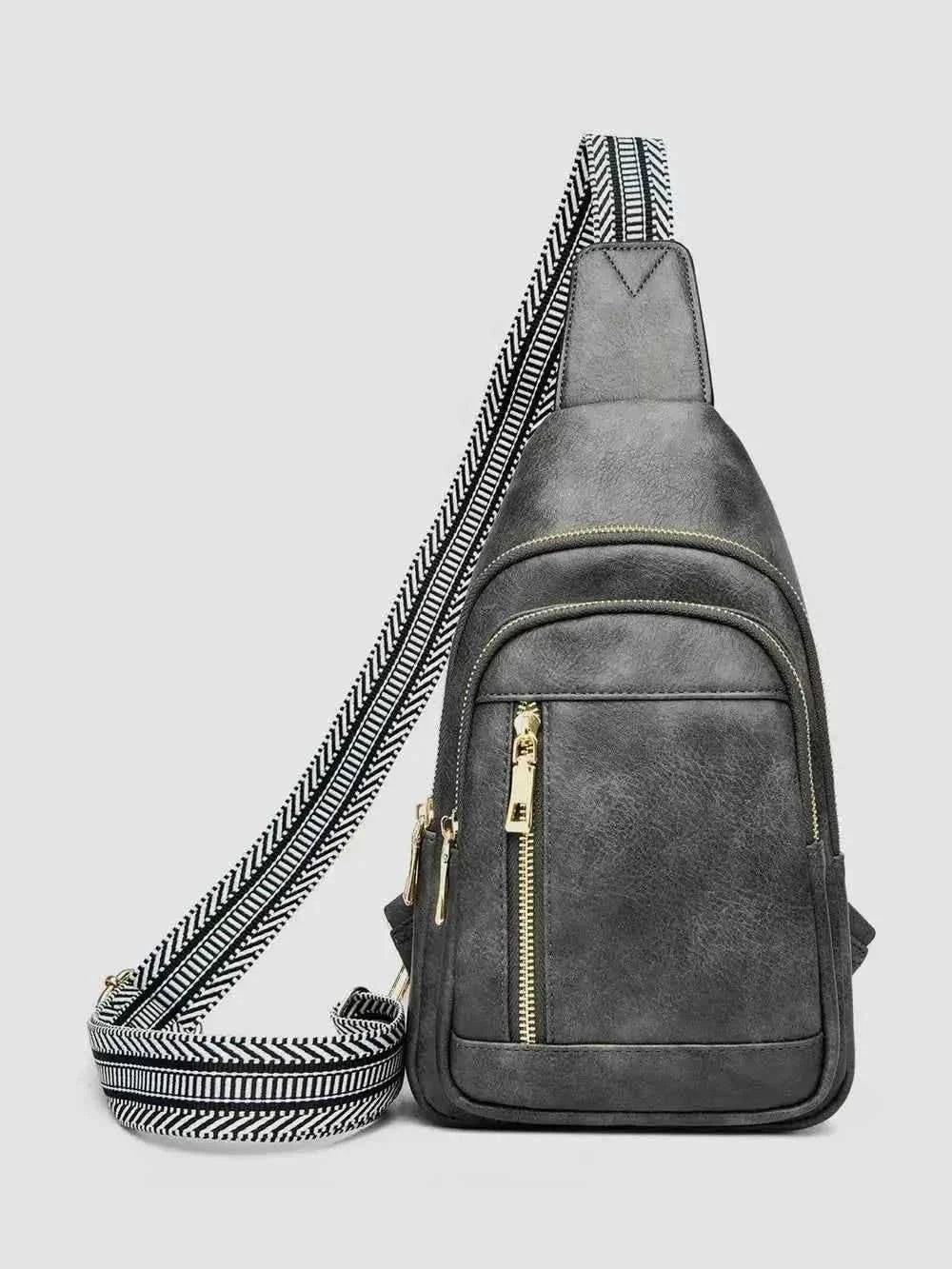 Adjustable Leather : Crossbody Bag With Straps